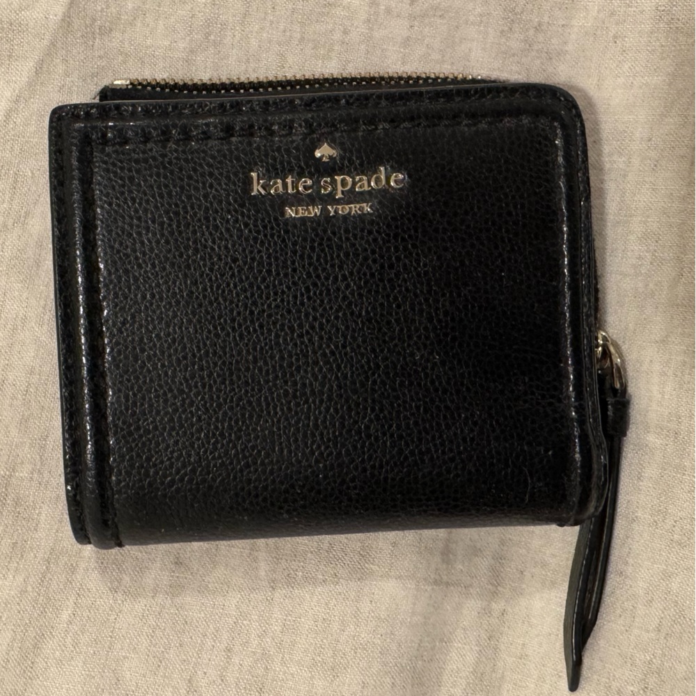Kate Spade Black Compact Wallet
